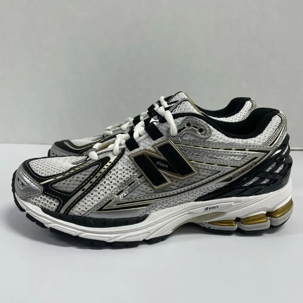 New Balance 1906R Metallic Silver Metallic Gold M1906RA Size 5 Men Size 6.5 WMNS